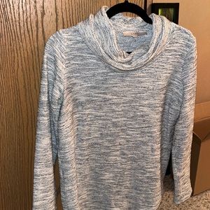 Lightweight long sleeve with cute cowl/loose turtle neck. Size medium